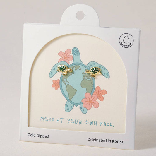 Turtle Power, earrings