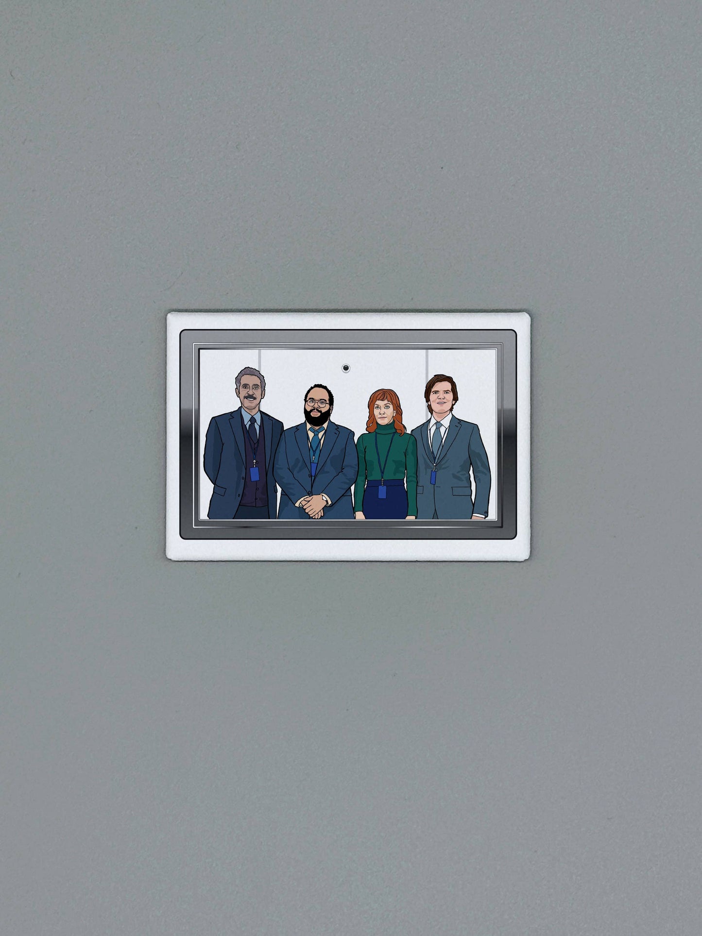 Souvenir Magnet - Severance - Team Photo