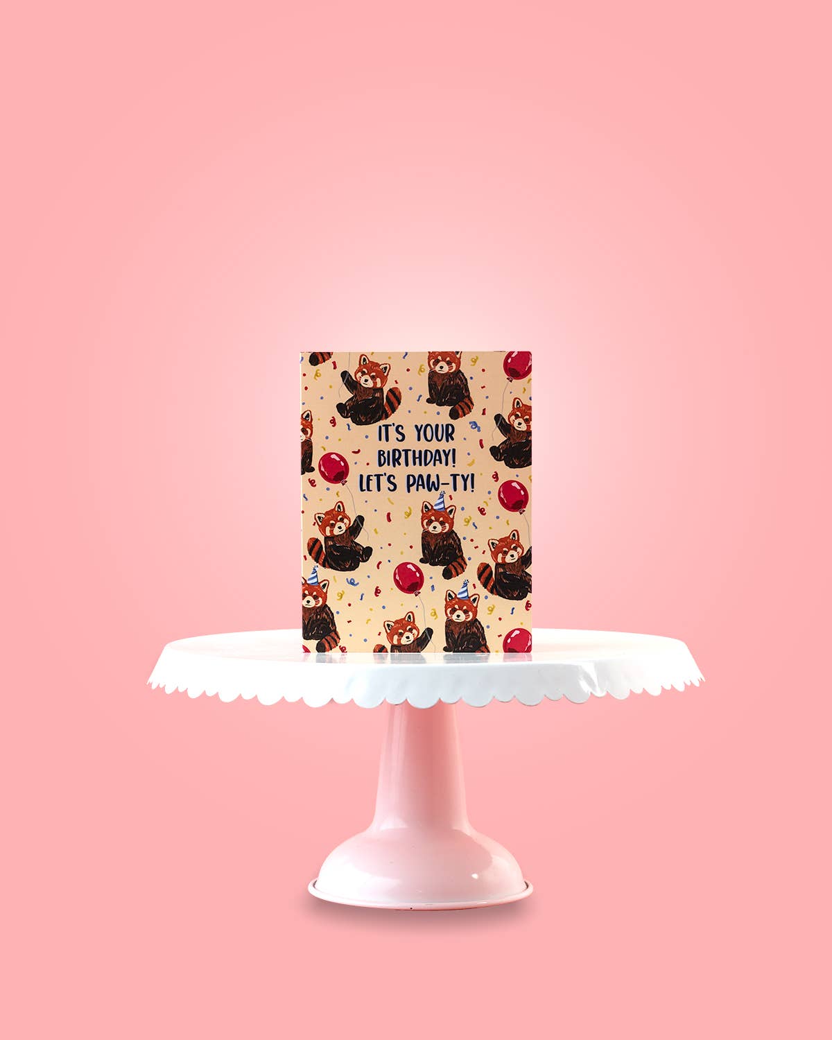 It's Your Birthday! Let's Paw-ty! - Greeting Card