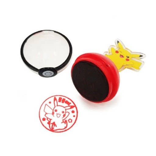 Pokemon Character Stamp Random Capsule Toy