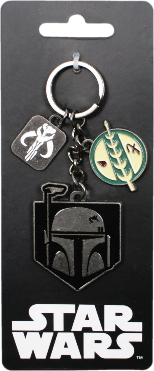 Keychain - Star Wars - Boba Fett Charms