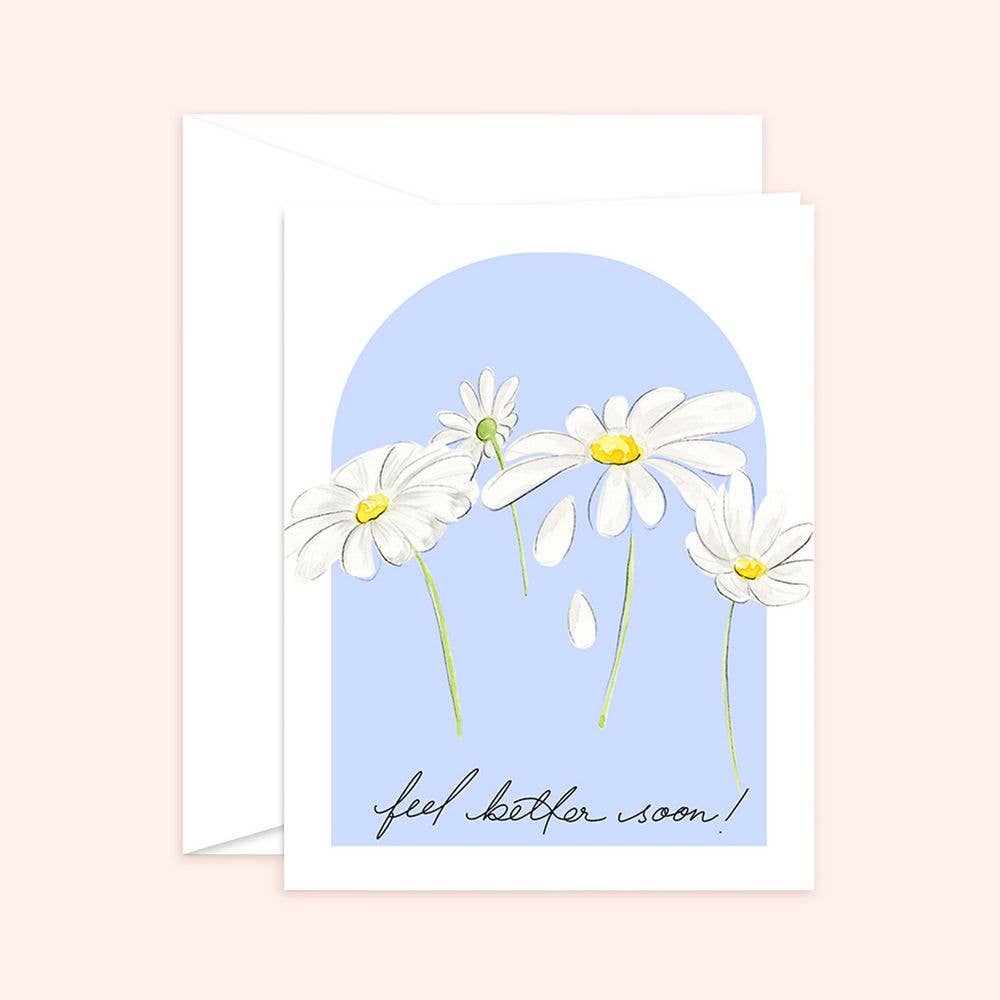 Feel Better Soon - Daisy Get Well Card
