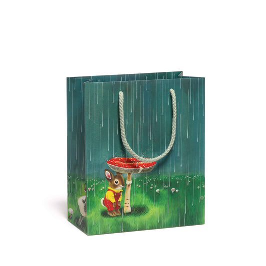 Richard Scarry Bunny and Mushroom medium gift bag