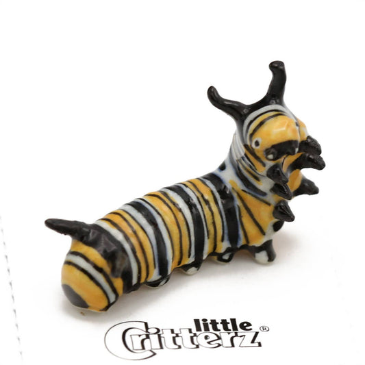 Jojo Monarch Caterpillar Porcelain Miniature