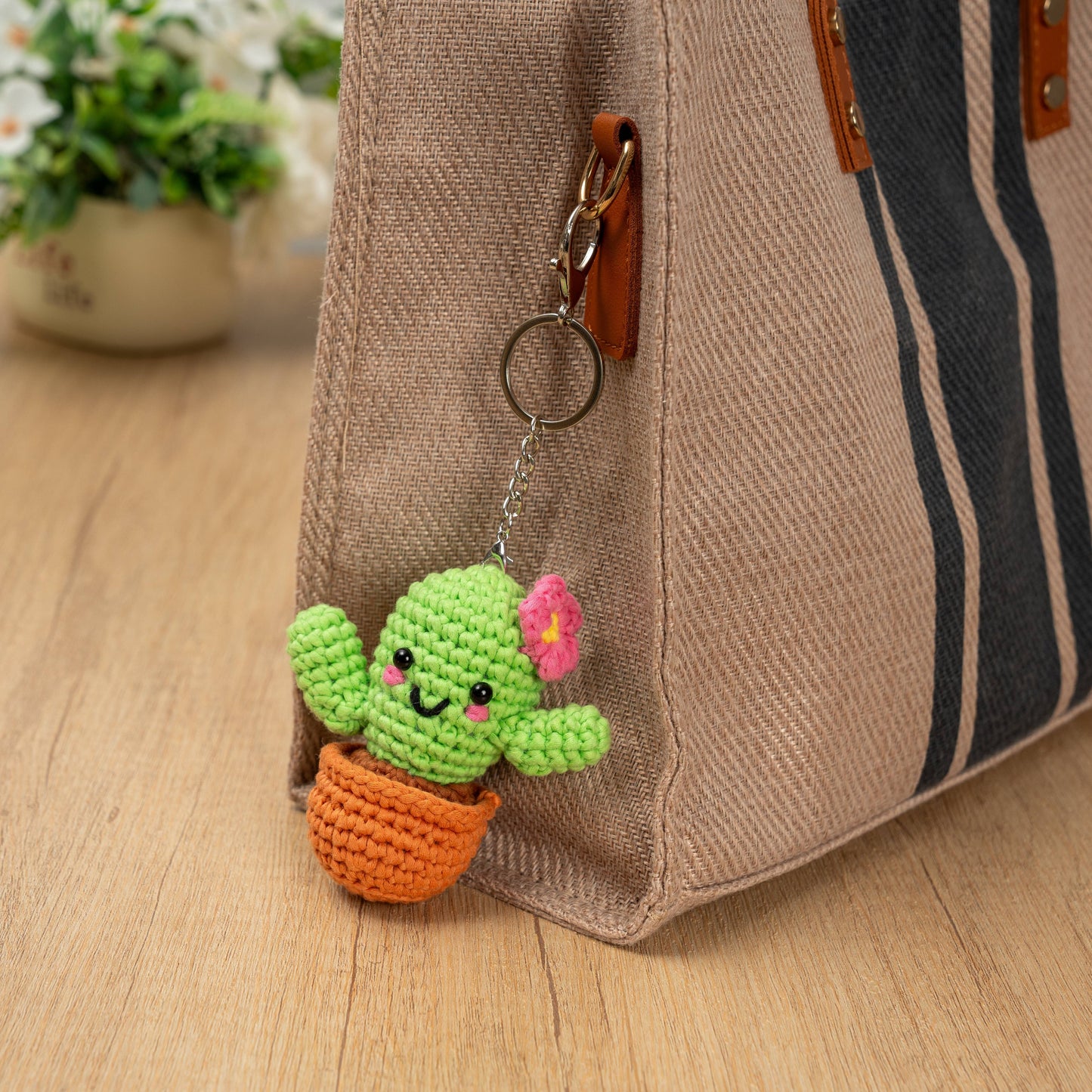 Craft Hero Threadies - Crochet Learning Kit - Carla the Cactus