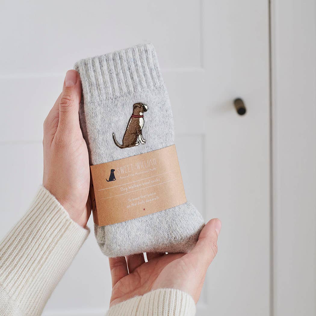Dog Walking socks - Boxer