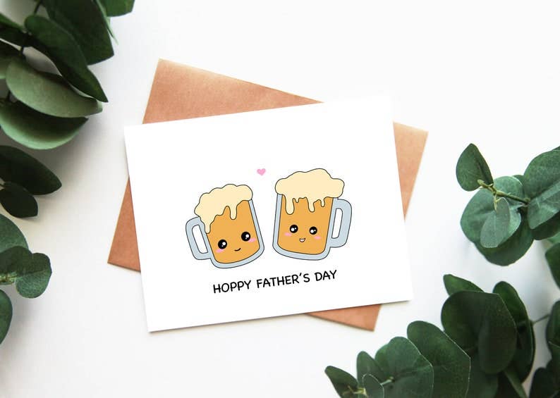 Hoppy Father's Day Greeting Card