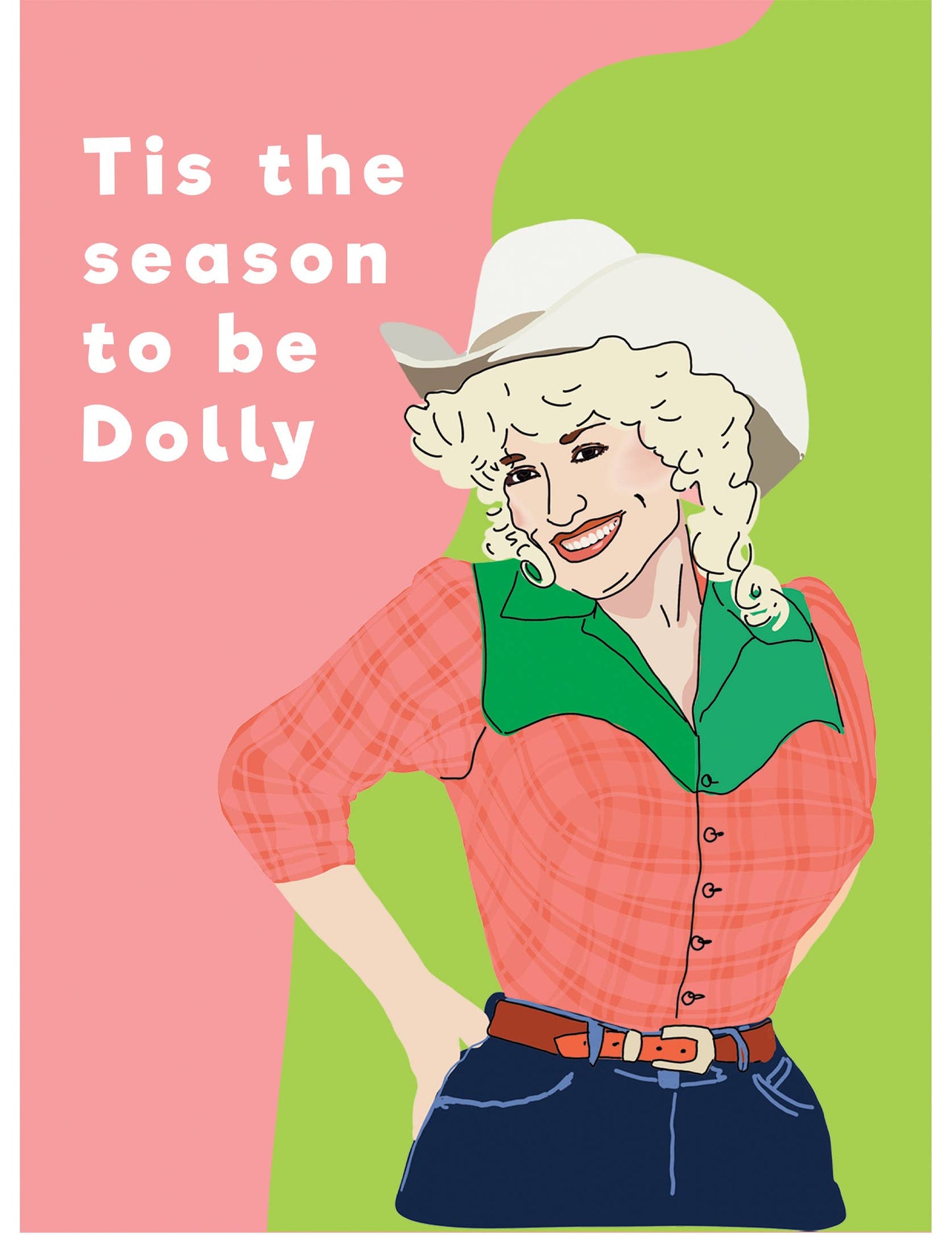 Tis the season to be Dolly Christmas Dolly Parton Gift Bag