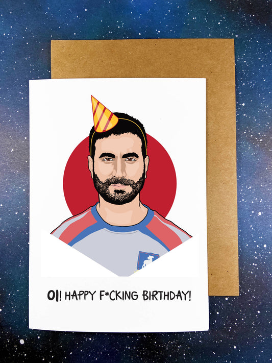 Oi! Roy Kent - Ted Lasso Birthday Greeting Card