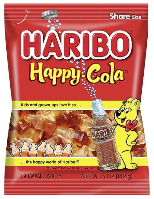 Haribo Happy Cola, 5oz