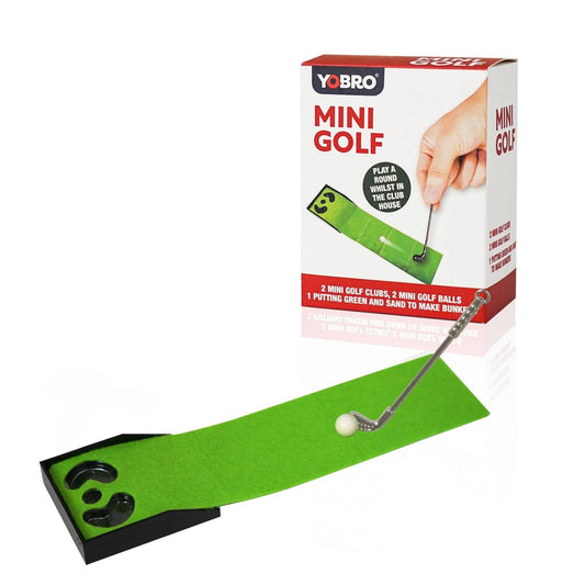 Mini Desktop Golf Game Teen Boys - Funny Office Desk Toys