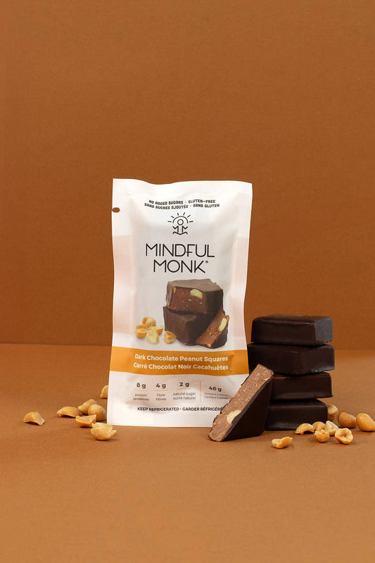 Dark Chocolate Peanut Squares