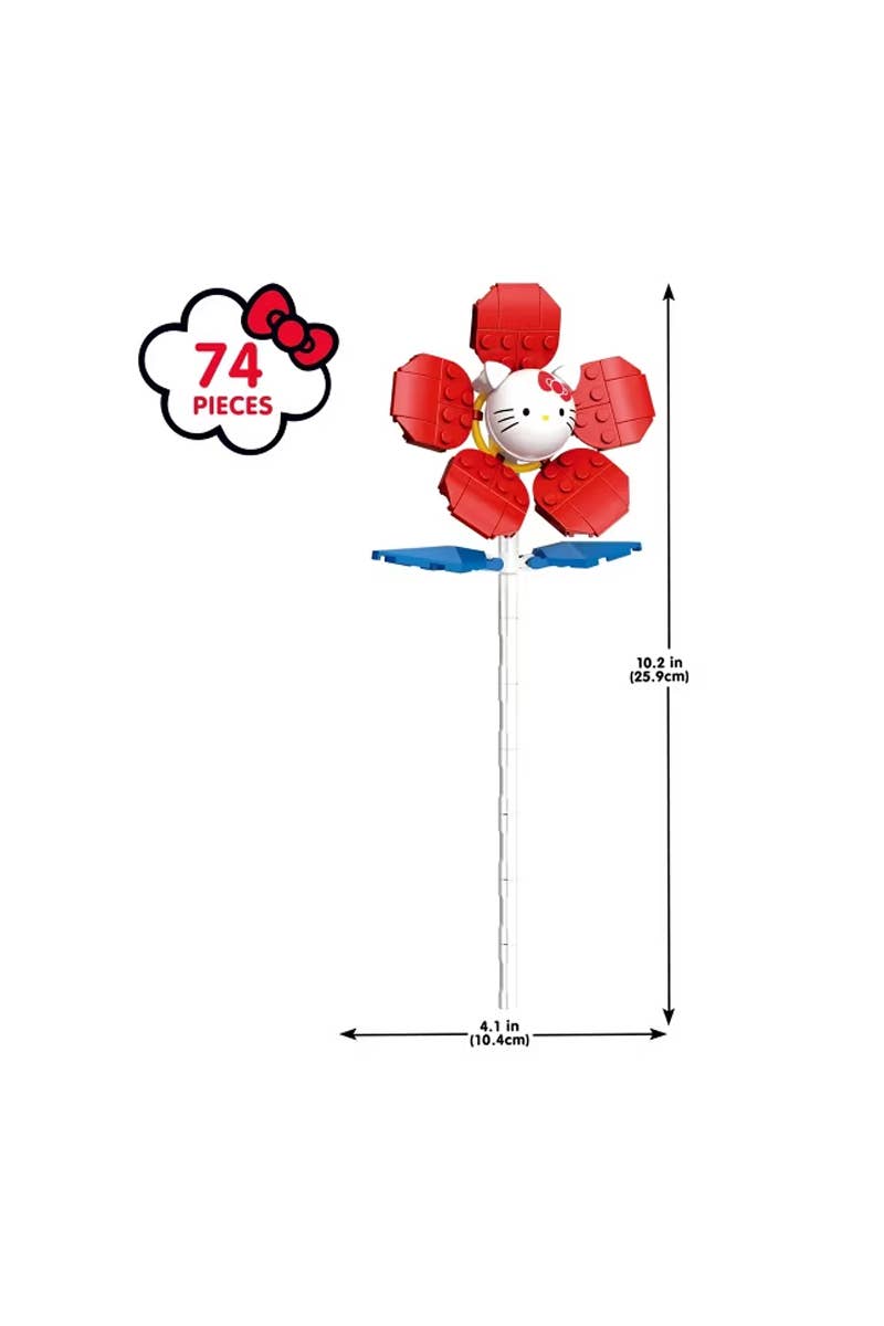 Brickcraft Hello Kitty Flower Build Set