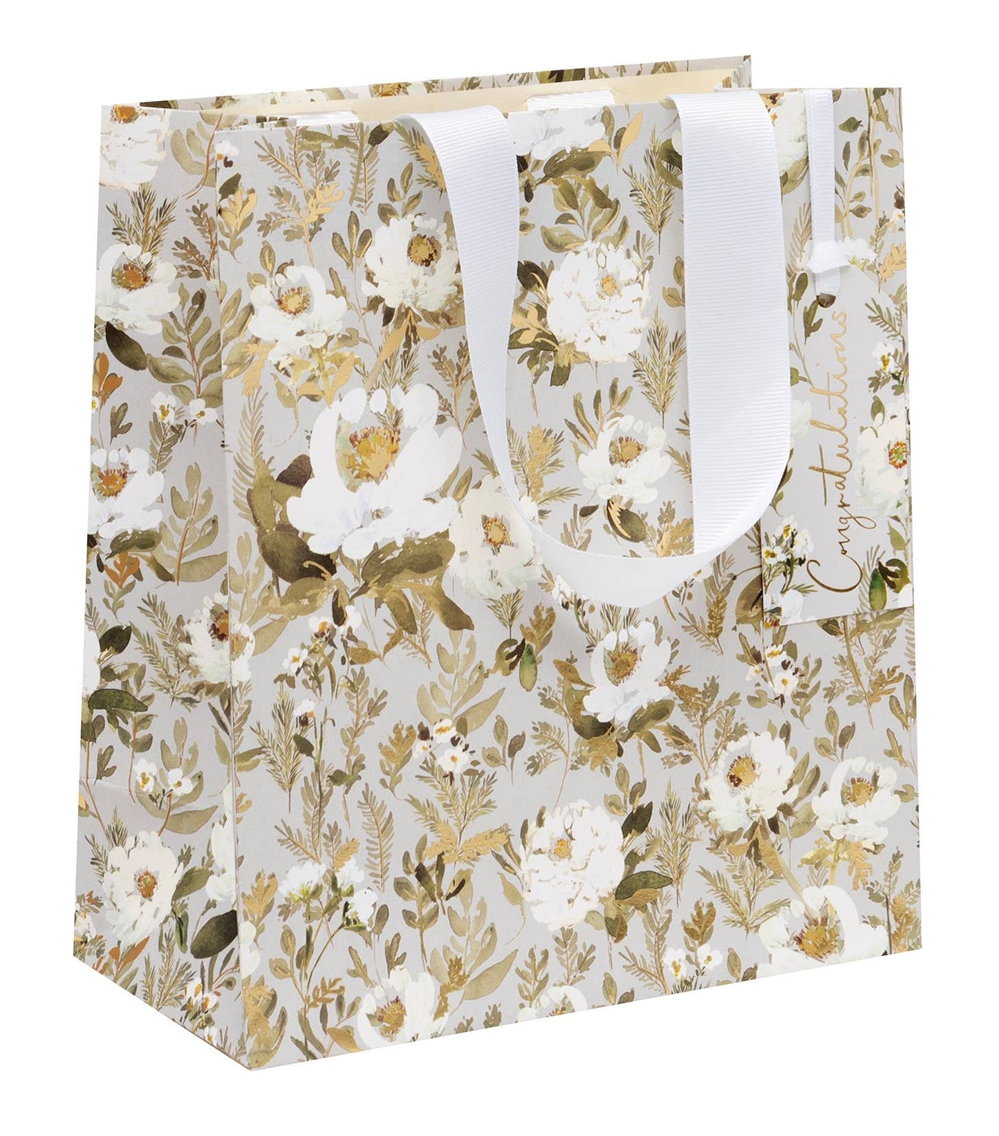 Bag Medium Congratulation Floral