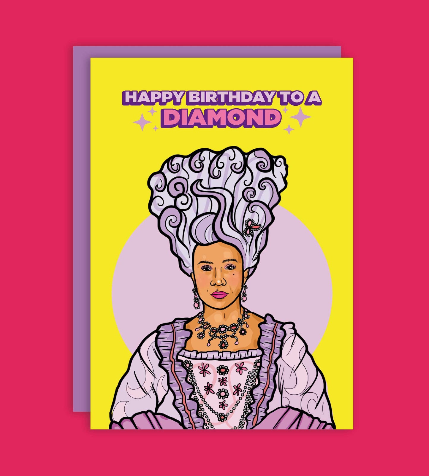 Queen Bridgerton Happy Birthday To A Diamond Greeting Card