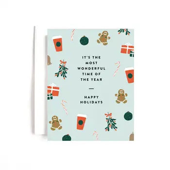 Most Wonderful Time Of The Year Card