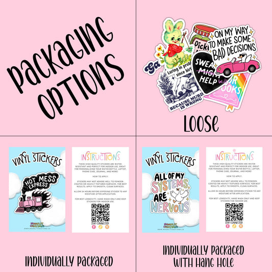 Lost in a Book Sticker, Book Lover Reading Humor