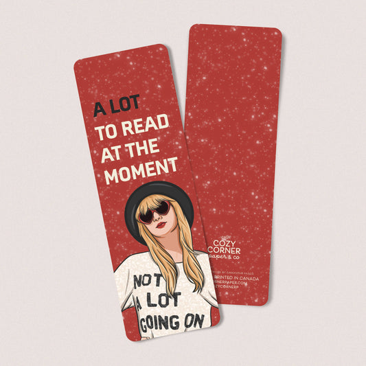 Tay A Lot to Read Bookmark