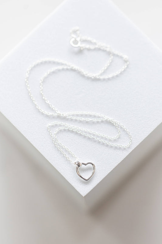 'Forever' Heart pendant necklace