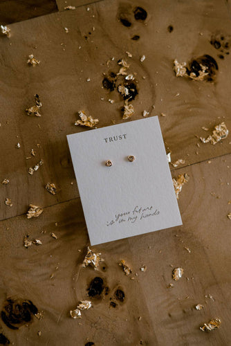 Trust Earring Studs - Front & Company: Gift Store