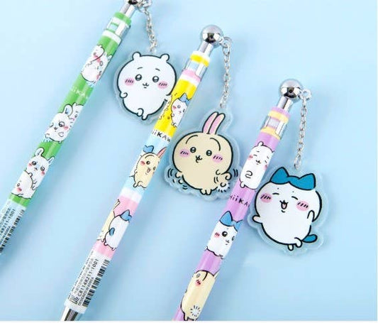Chiikawa Mascot Mechanical Pencil With Dangling Charm