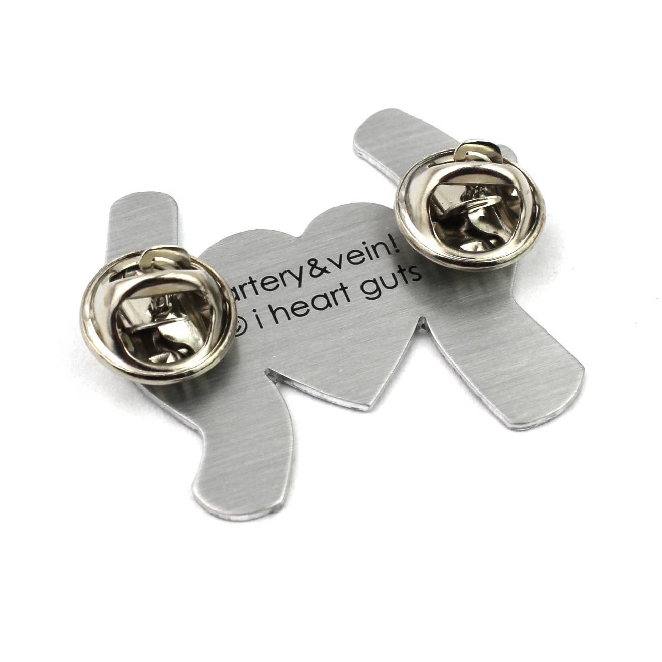 Artery & Vein Lapel Pin - Life's Bloody Great