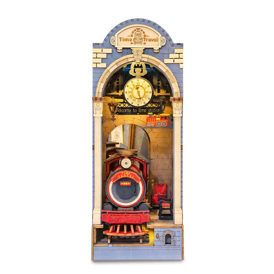 Diy Miniature House Book Nook Kit: Time Travel