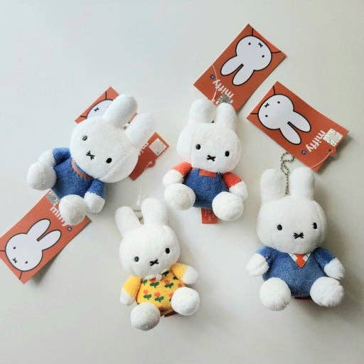 Limited Family Dress up Family Miffy Plush Bag Keychains