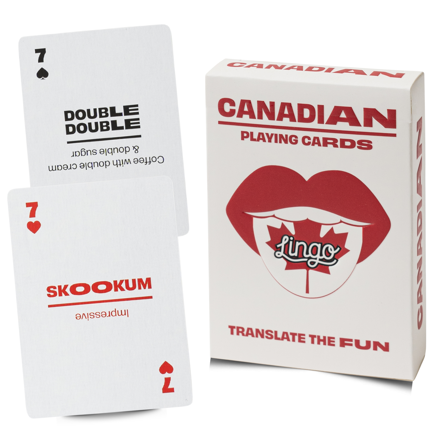 Canadian Lingo Playing Cards