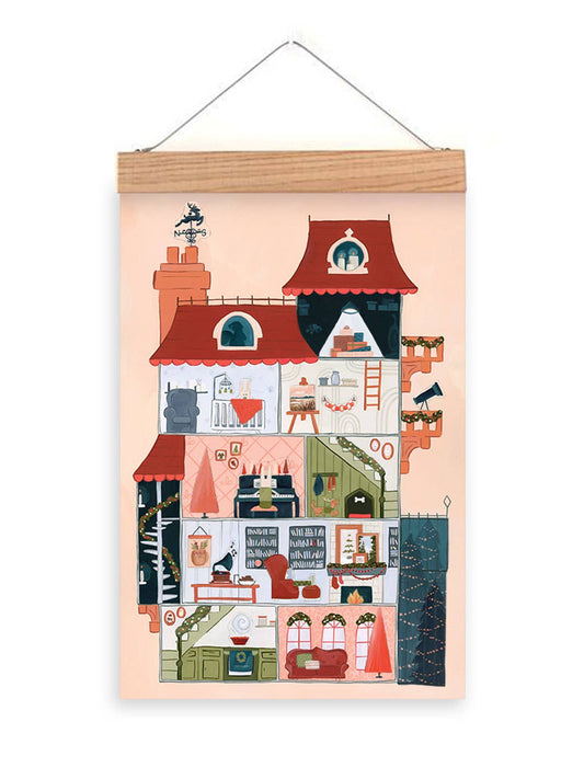 Christmas Countdown Calendar - Townhouse