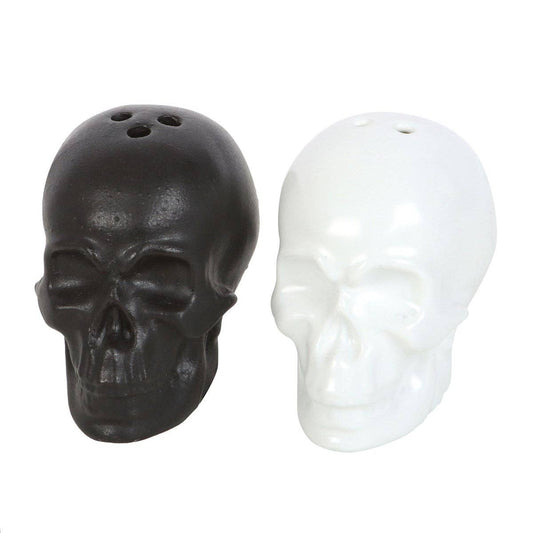 Gothic Skull Salt and Pepper Shakers