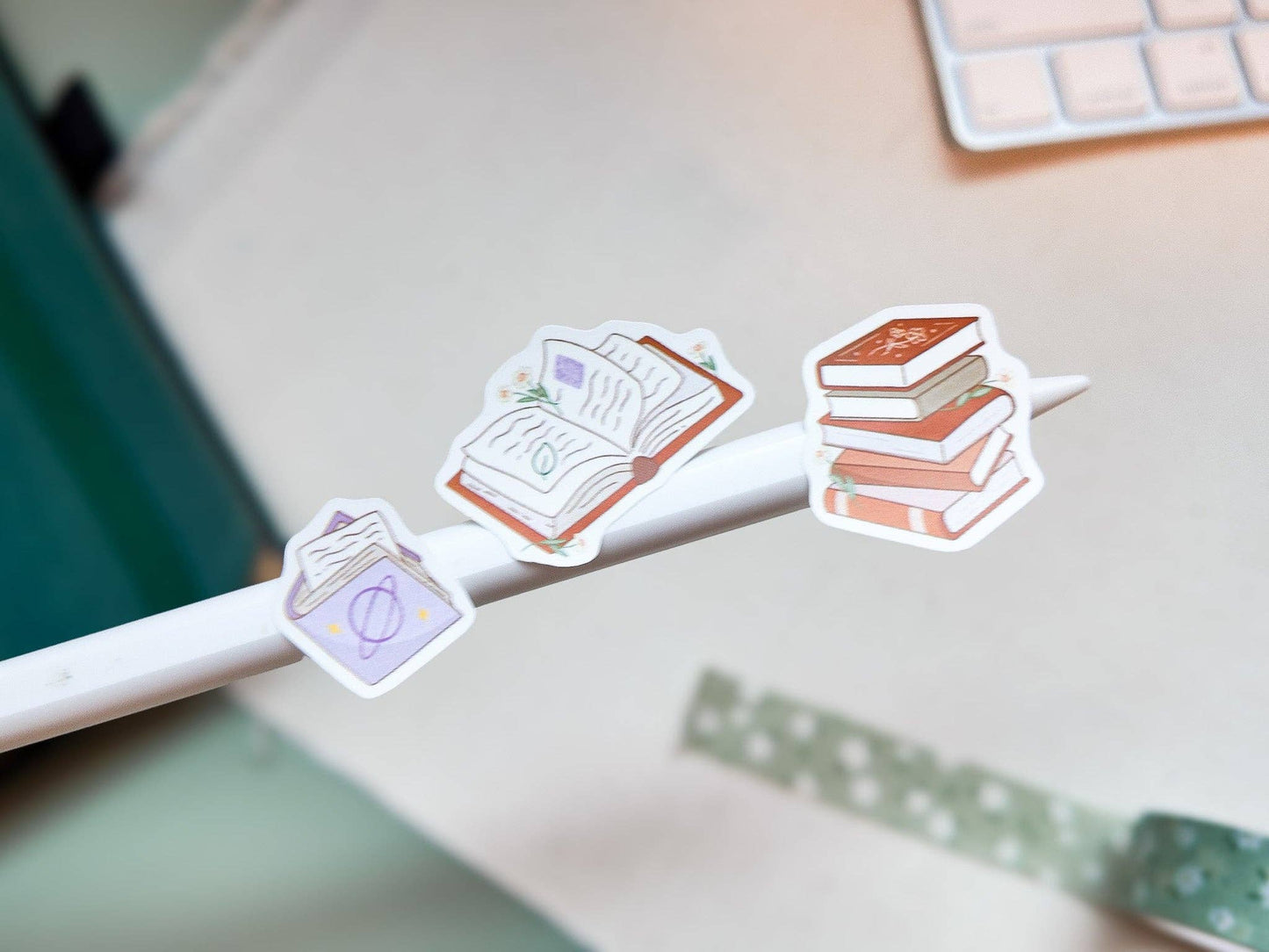 Book Club Waterproof Sticker Sheet