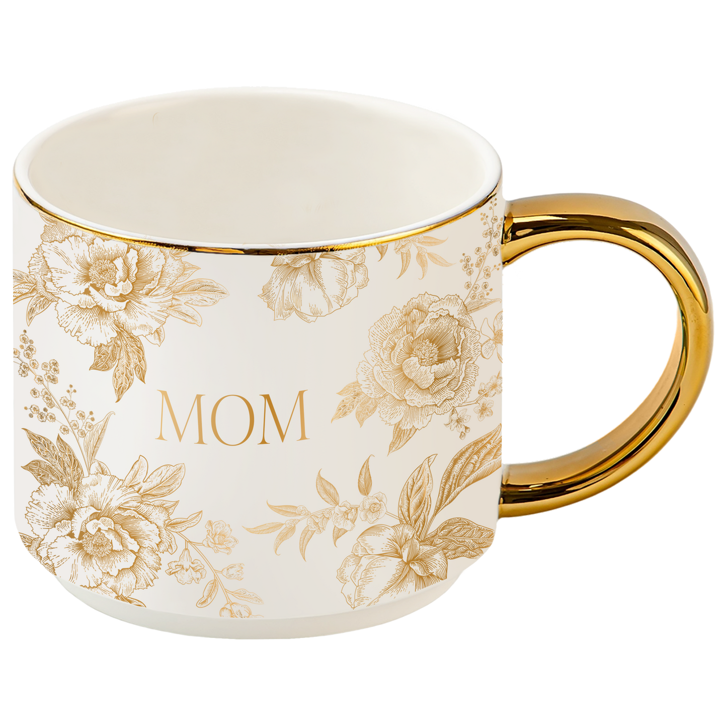 *NEW* Gold Mom Coffee Mug - Spring & Mother's Day Gifts