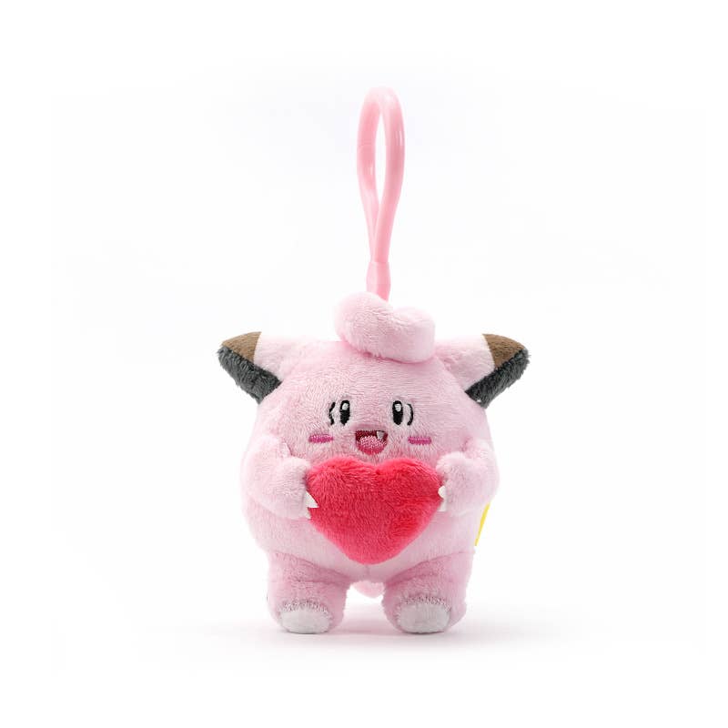 Pokemon plush fuzzy Keychain Bag Charm