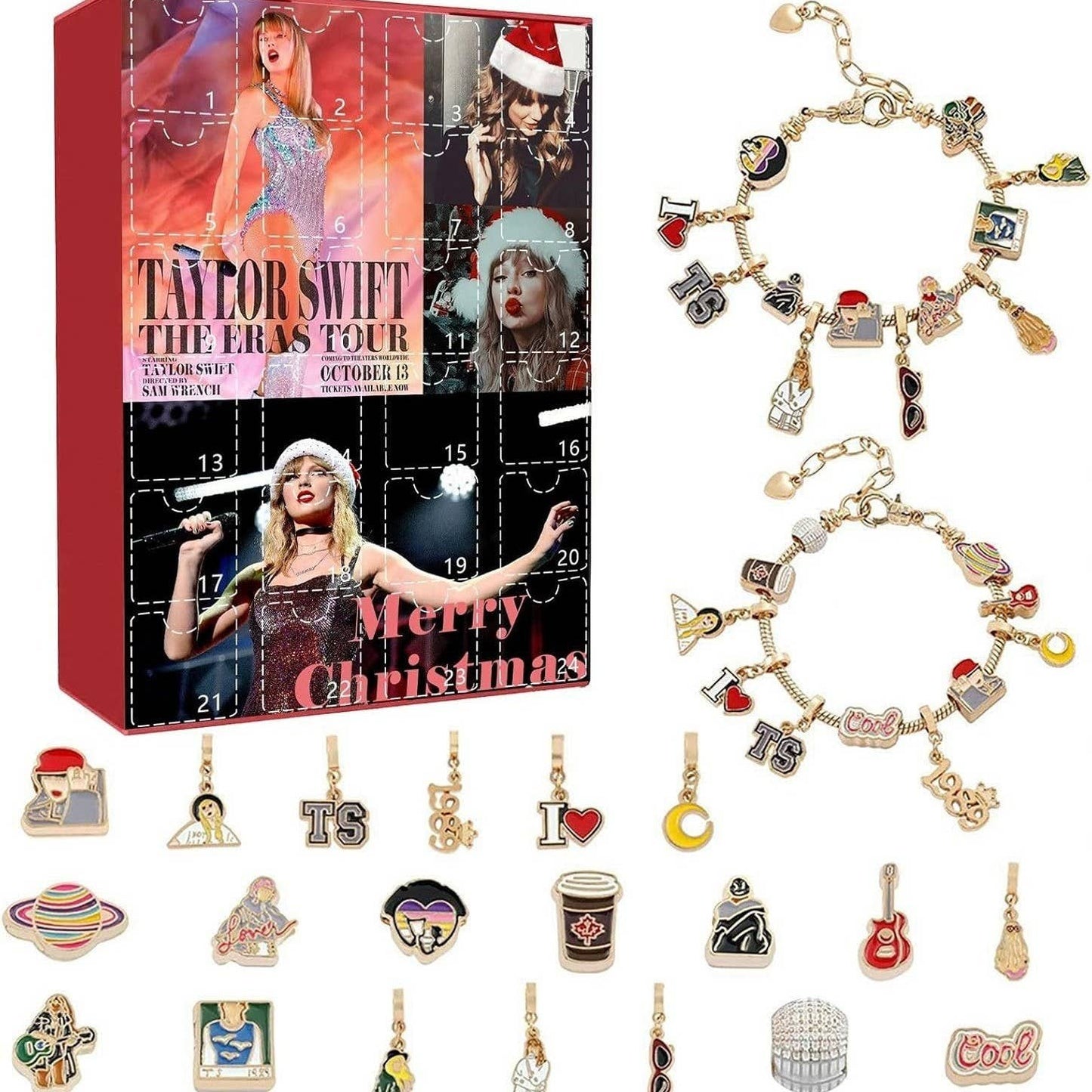 Taylor Swift TS blind bracele box bead bracelet set