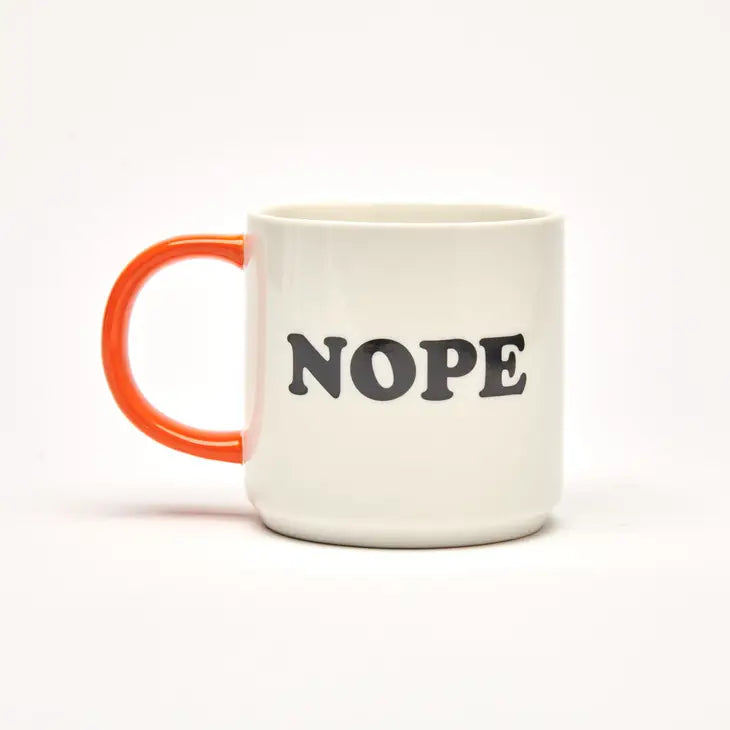 Peanuts Mugs Nope