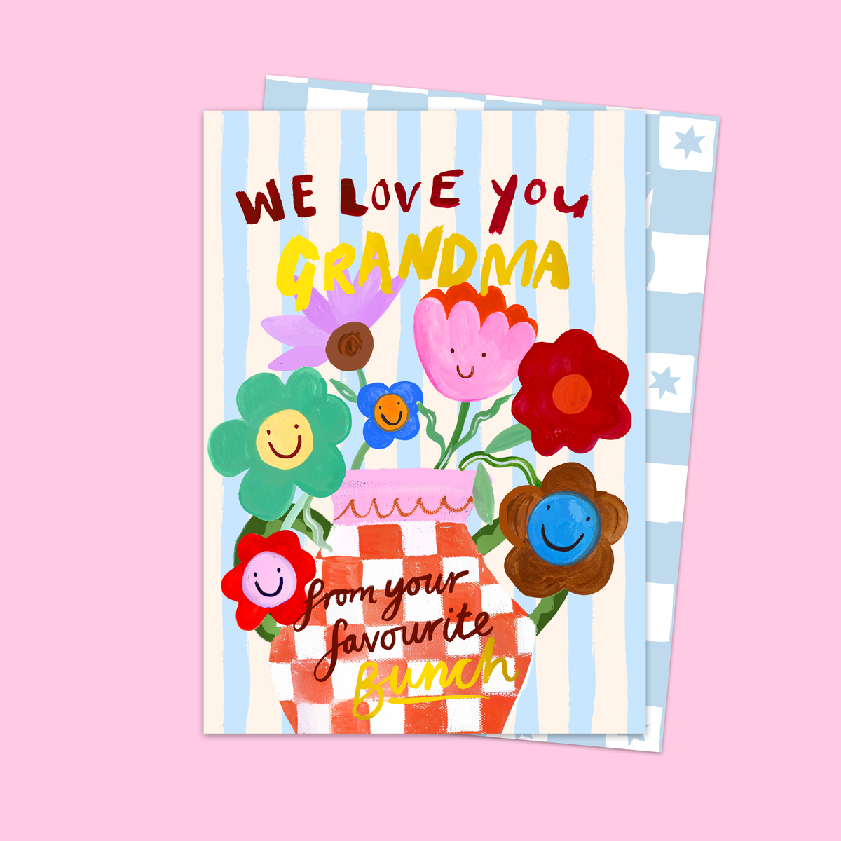 We Love You Grandma Card