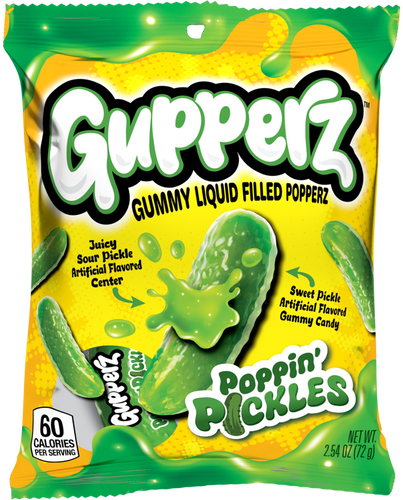 Gupperz Poppin' Pickles, 2.54oz - Front & Company: Gift Store