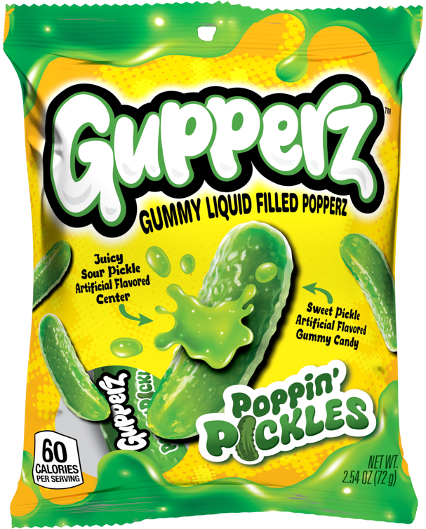 Gupperz Poppin' Pickles, 2.54oz