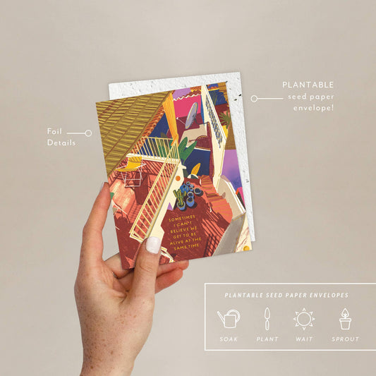 Alive - Love + Friendship Card