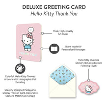 Load image into Gallery viewer, Hello Kitty Thank You Deluxe Greeting Card
