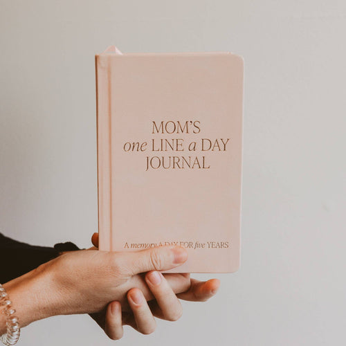 Mom's One Line A Day Leather Journal - Mother's Day Gifts - Front & Company: Gift Store