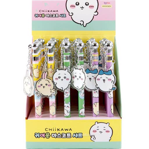 Chiikawa Mascot Mechanical Pencil With Dangling Charm