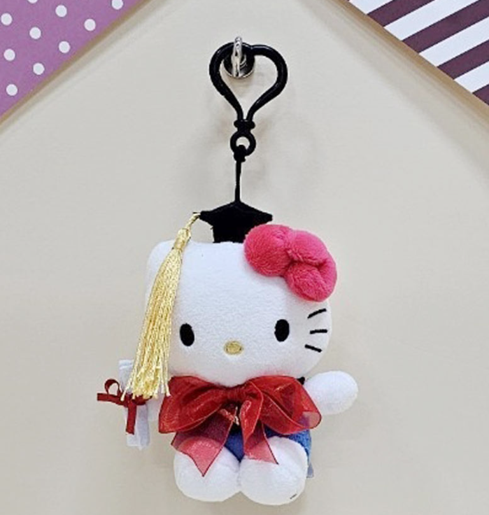 Instock! Sanrio Characters Graduation Plush Bag Charm– 13cm