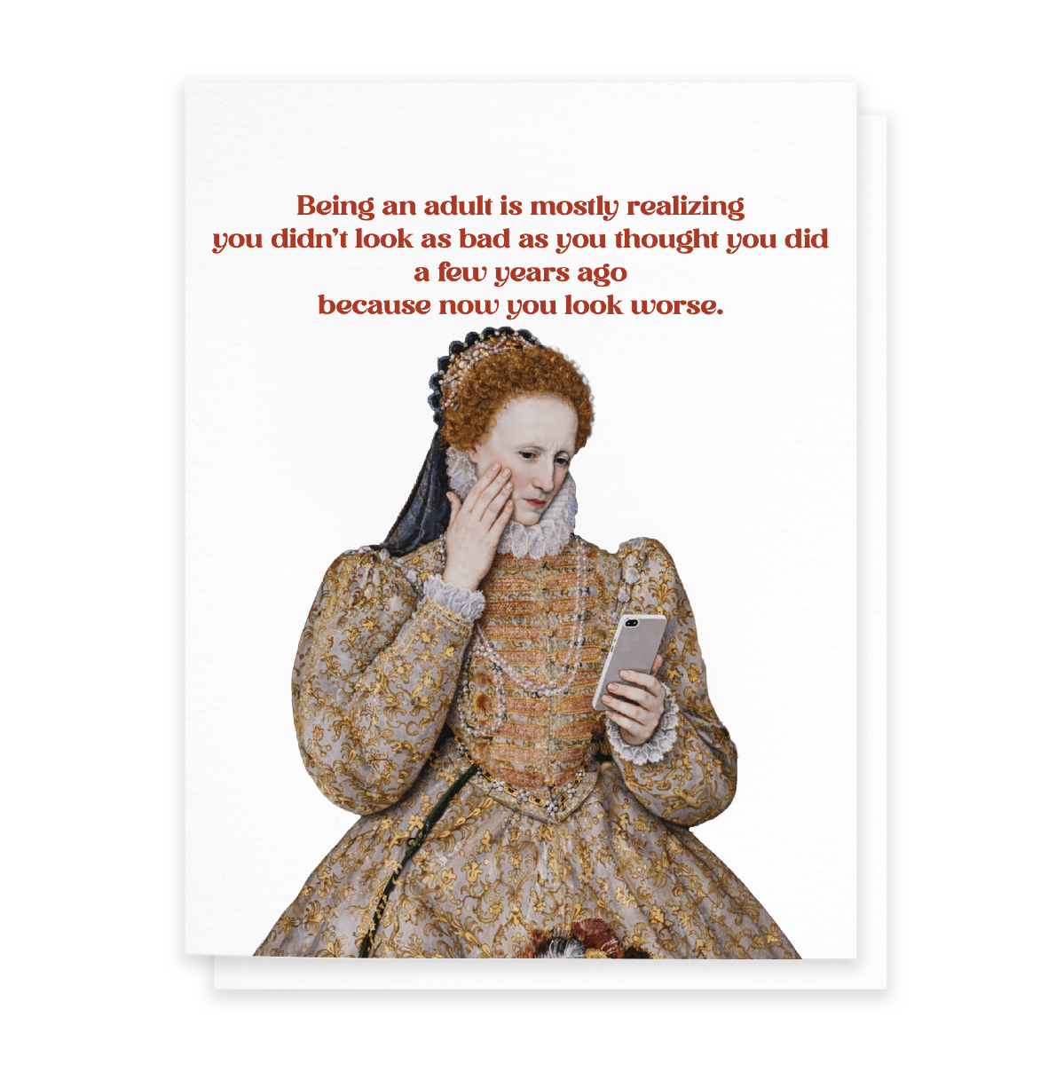 Being An Adult, Birthday Greeting Card