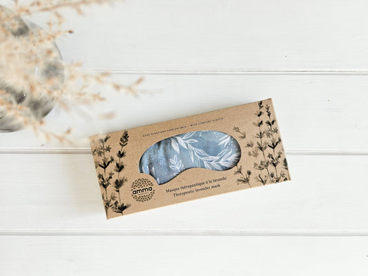 Therapeutic lavender eye mask (Bohemia printed cotton)