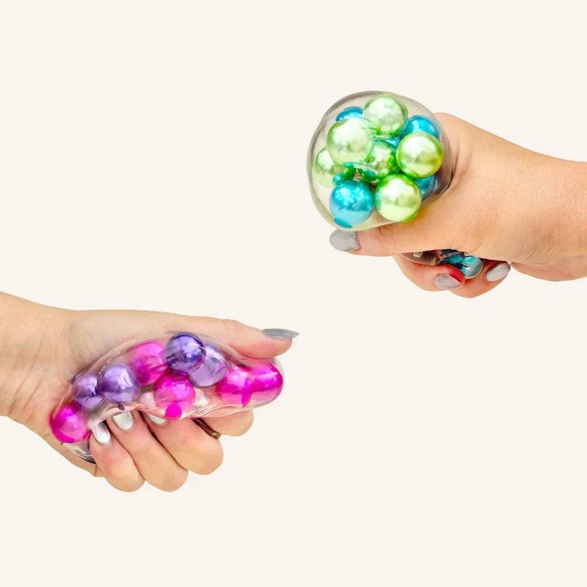 Pearlescent Pearl Fidget Cube Stress Toy
