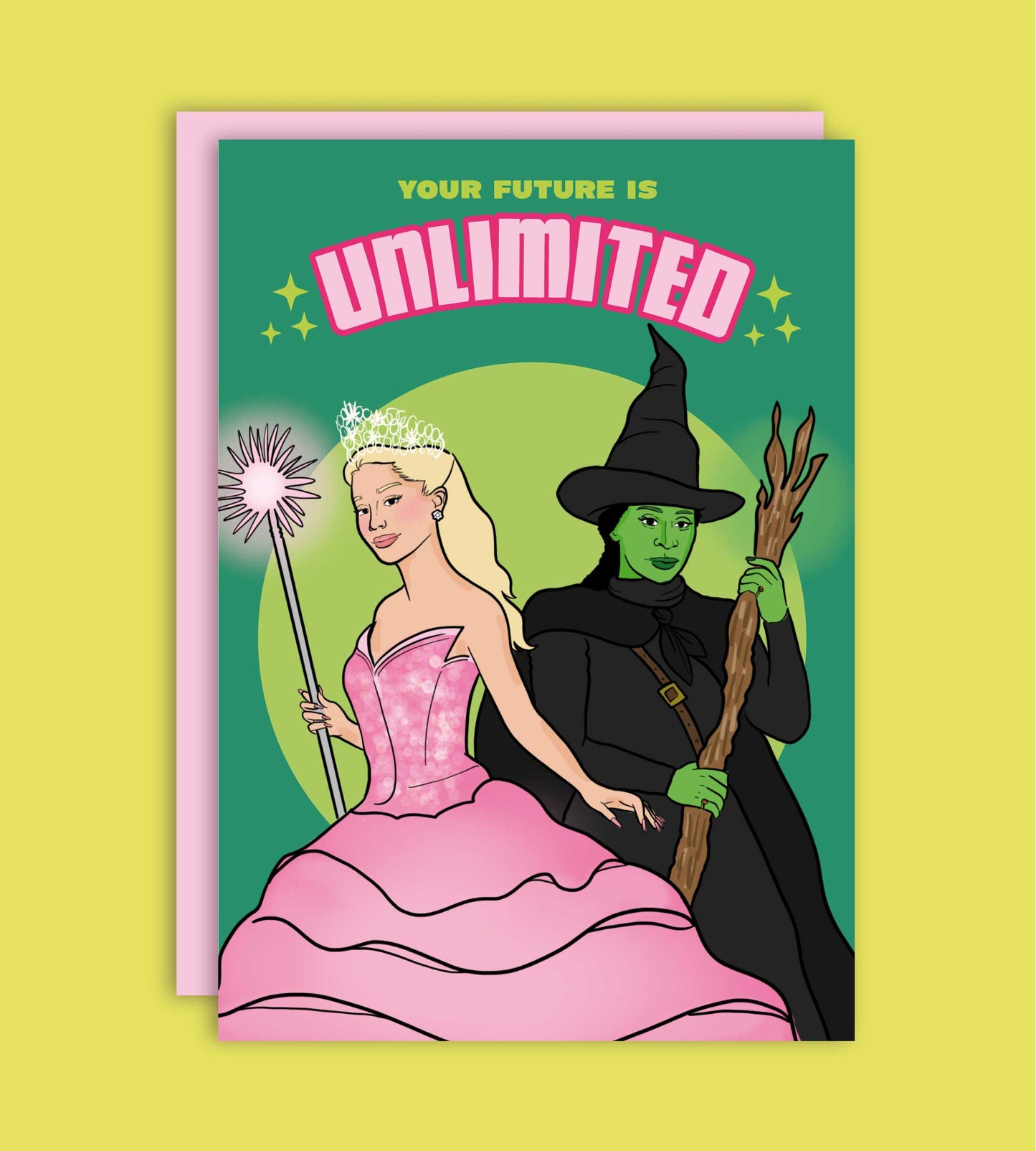 Your Future Is Unlimited Graduation Magical Greeting Card