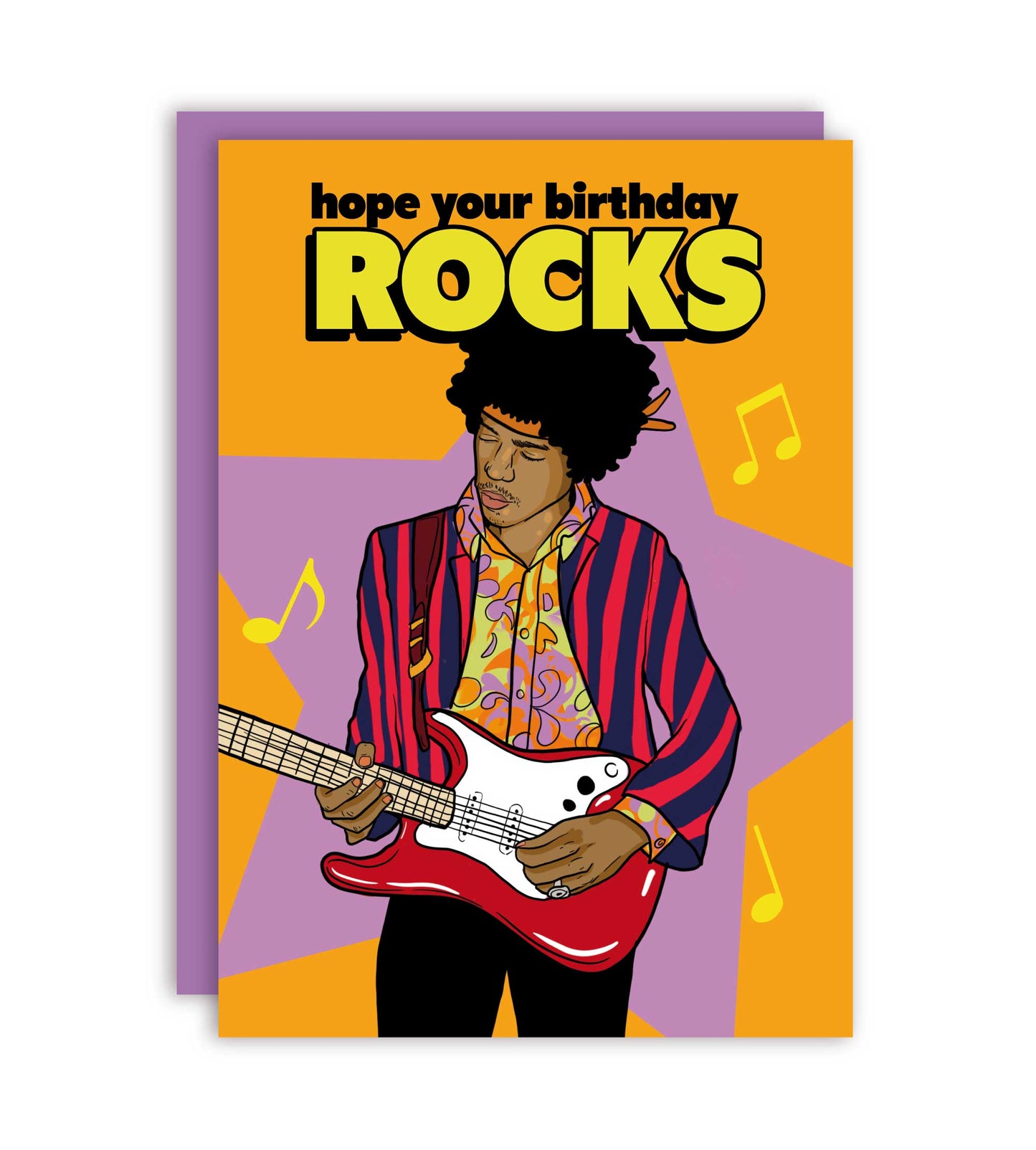Hope Your Birthday Rocks Greeting Card