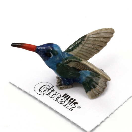 Nectar Broad-billed Hummingbird Porcelain Miniature